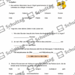 Vorschaubild von Arbeitsblatt