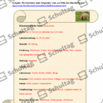 Vorschaubild von Arbeitsblatt